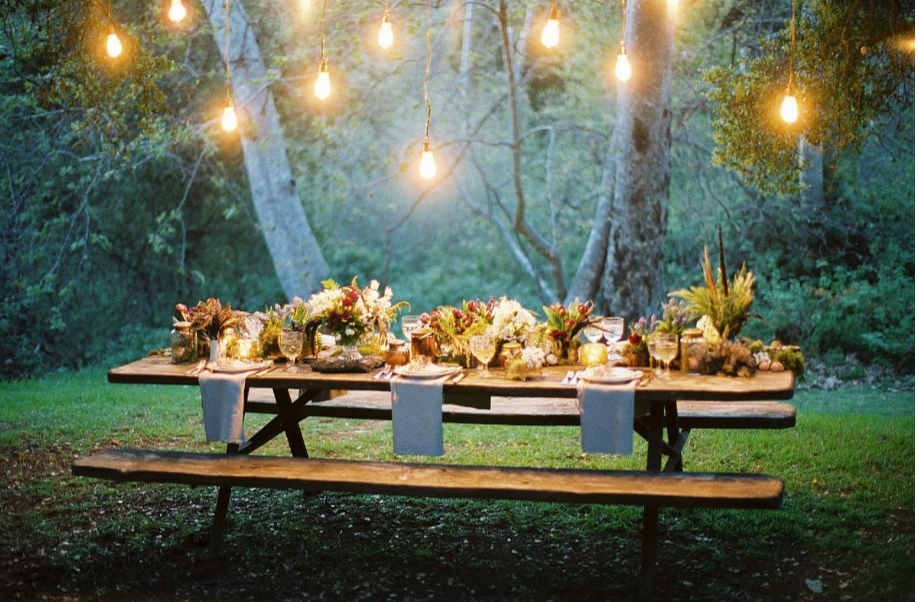 Thanksgiving dining scene in a Texas home designed by CW Interiors.*